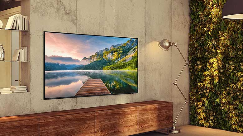 So sánh tivi Samsung AU7700 và AU8000: Smart Tivi Samsung 4K 43 inch UA43AU8000KXXV