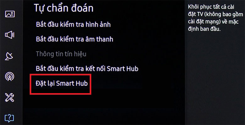 Lỗi tìm kiếm bằng giọng nói trên Youtube tivi Samsung do smart hub