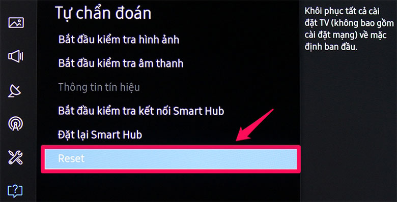 Không vào được netflix trên TV Samsung do phiên bản hệ điều hành