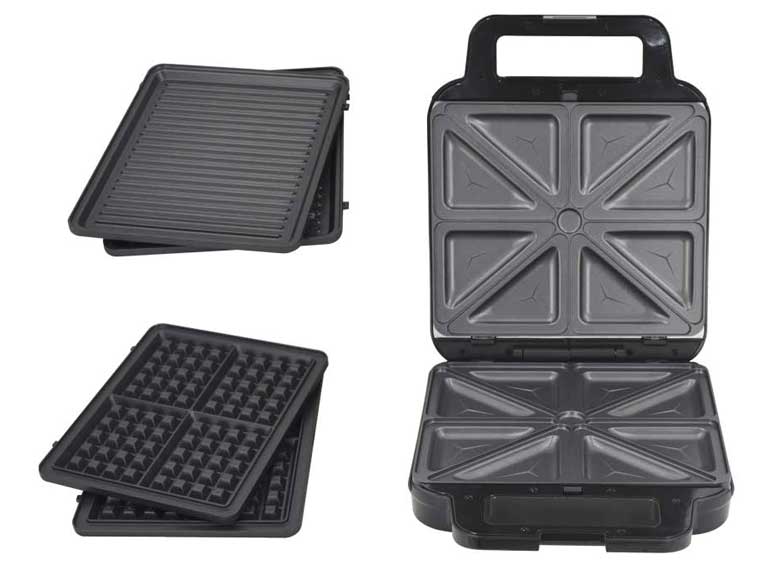 Kẹp nướng điện đa năng Tiross TS9656 - 3 khay nướng tiện dụng