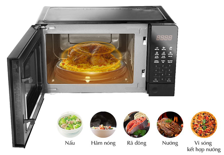 Lò vi sóng Bluestone MOB-7816 20 Lít  có nướng