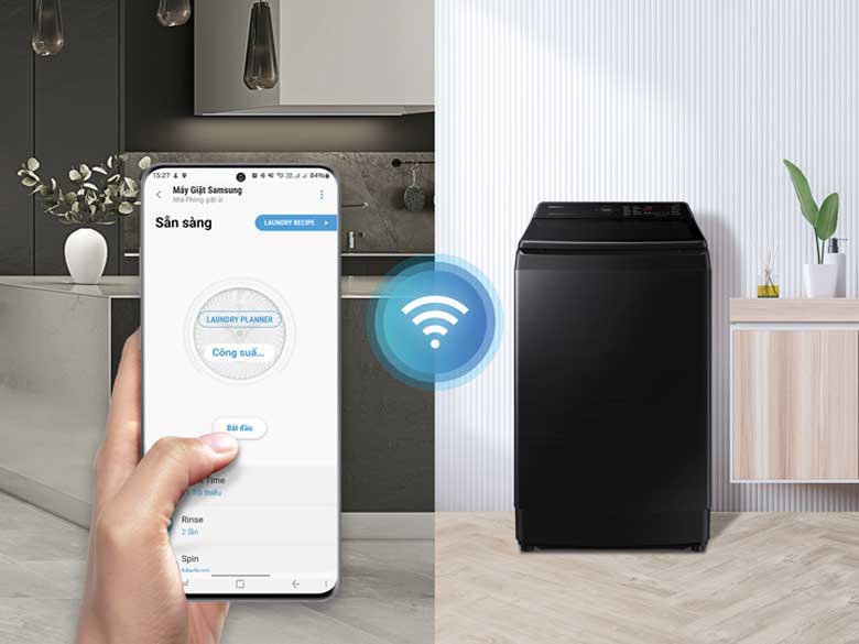 Máy giặt Samsung Digital Inverter 14kg WA14CG5886BVSV lồng đứng