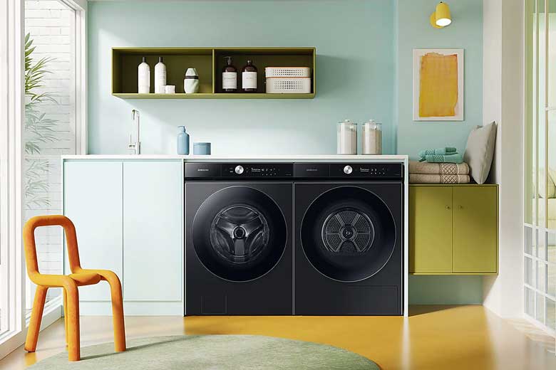 Máy giặt Samsung AI Wash Inverter 24kg WF24B9600KV/SV lồng ngang