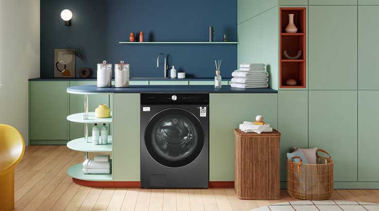 Máy giặt có tiện ích SmartThings: Máy giặt Samsung Inverter 24kg WF24B9600KV/SV