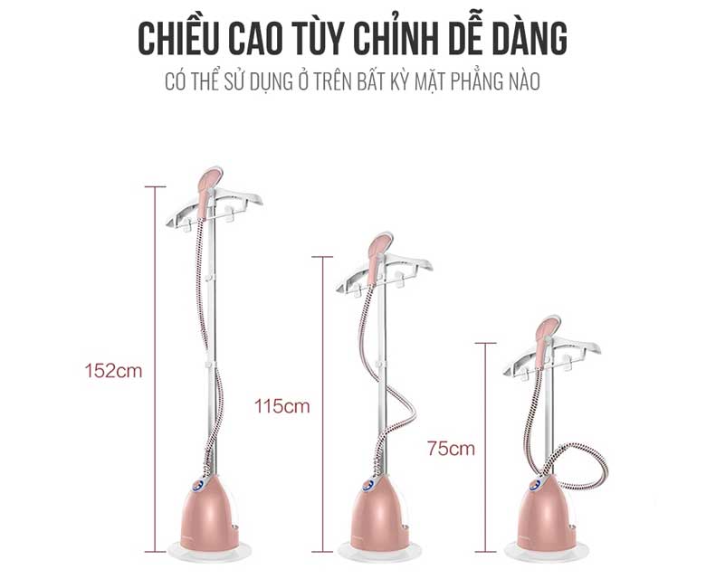 Bàn là hơi nước đứng Elmich GSE-3954OL - Thiết kế hiện đại, linh hoạt