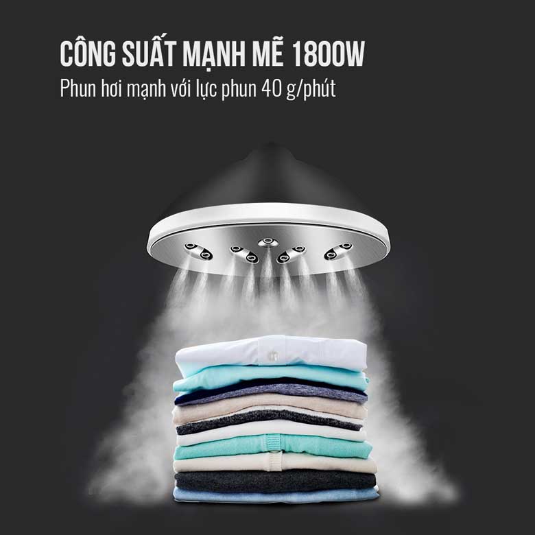 Bàn là hơi nước đứng Elmich GSE-3953 - Công suất & lực phun mạnh mẽ