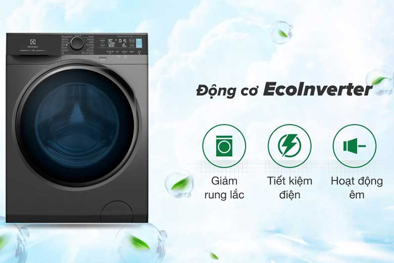 Máy giặt Electrolux Inverter 10 kg EWF1042R7SB có thể kết nối ứng dụng Electrolux Life