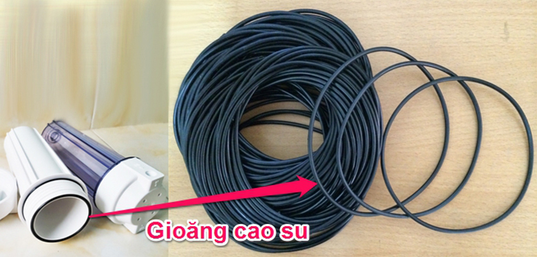 Máy lọc nước Karofi bị rò nước do gioăng cao su