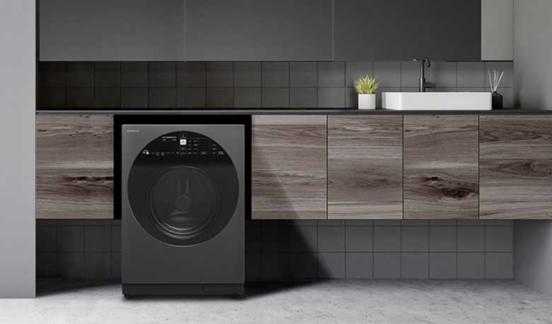 Máy giặt sở hữu tính năng Auto Self Clean: Hitachi Inverter 12kg BD-D120XGV lồng ngang