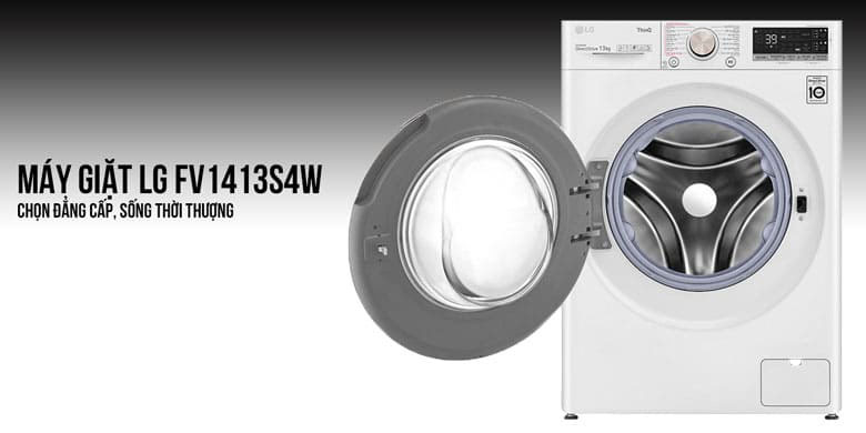 Máy giặt LG AI DD Inverter 13kg FV1413S4W lồng ngang