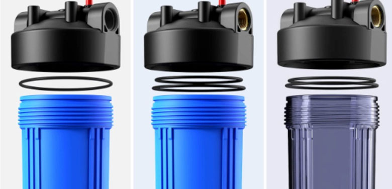 Máy lọc nước bị rỉ nước: Do gioăng cao su bị lệch