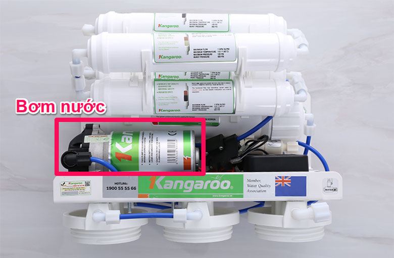 Nguyên nhân máy lọc nước không ra nước do bộ phận bơm