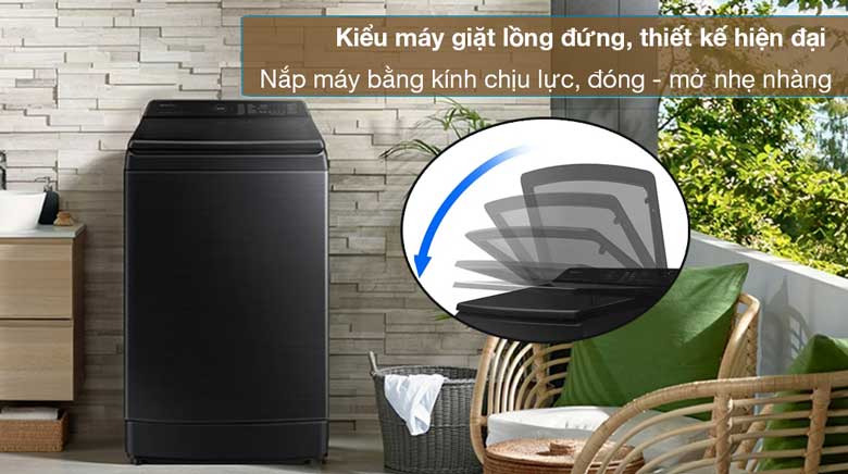 Máy giặt Samsung có Magic Filter: Samsung WA12CG5745BVSV | WA14CG5745BVSV
