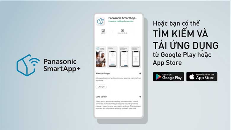 Cách cài đặt Panasonic SmartApp+ trên điện thoại