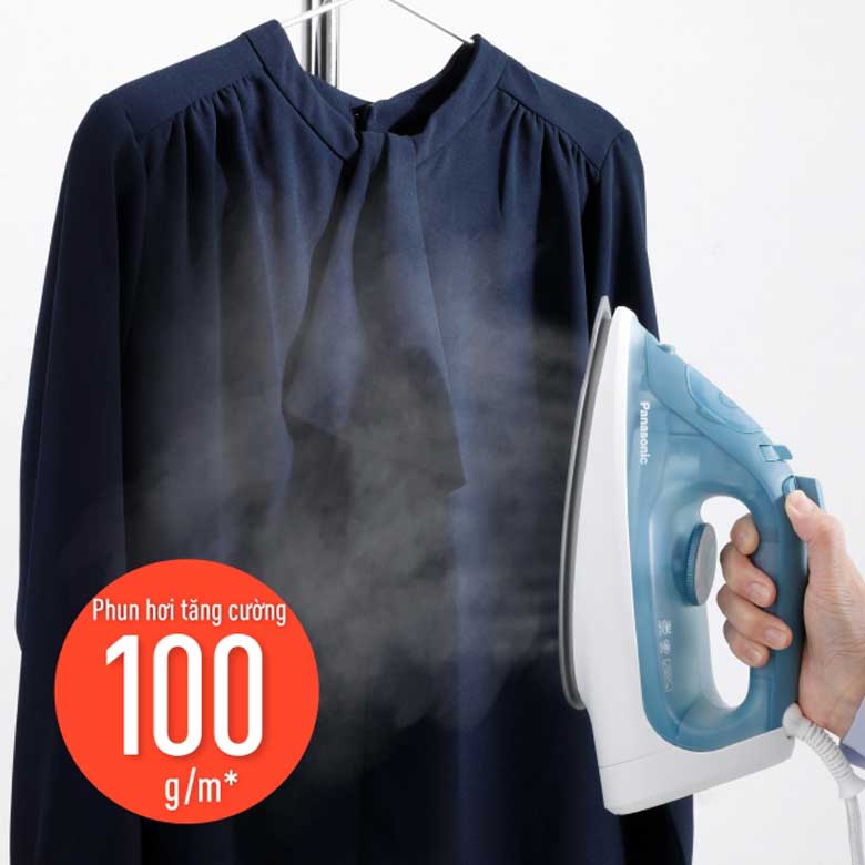 Bàn là hơi nước Panasonic NI-S430GRA 2300W - Phun hơi tăng cường