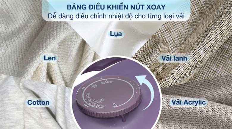 Bàn là hơi nước Panasonic NI-S630VRA 2400W - Dễ sử dụng