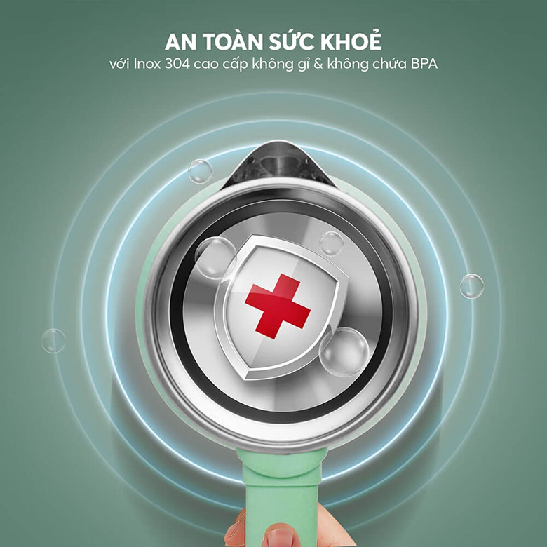 Lòng ấm inox 304 - Ấm siêu tốc Elmich 1.8 lít KEE-8457PG