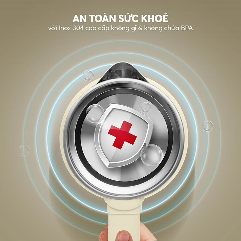 Lòng ấm bằng inox - Ấm siêu tốc Elmich 1.8 lít KEE-8457AW