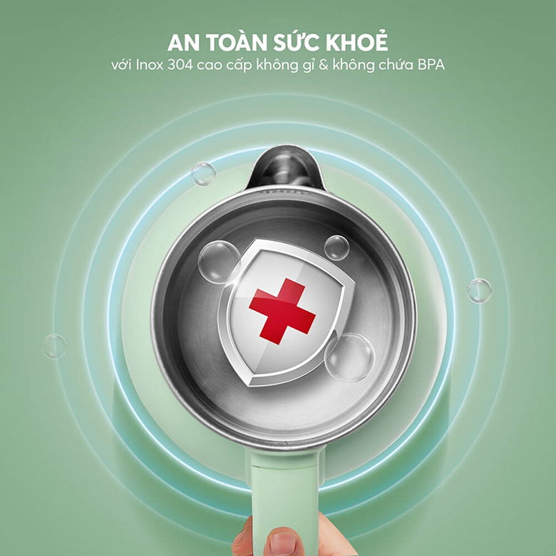 Lòng ấm bằng inox - Ấm siêu tốc Elmich 1.5 lít KEE-8456PG