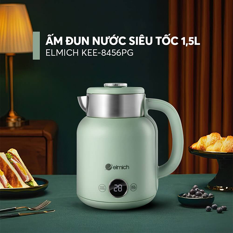 Ấm siêu tốc Elmich 1.5 lít KEE-8456PG