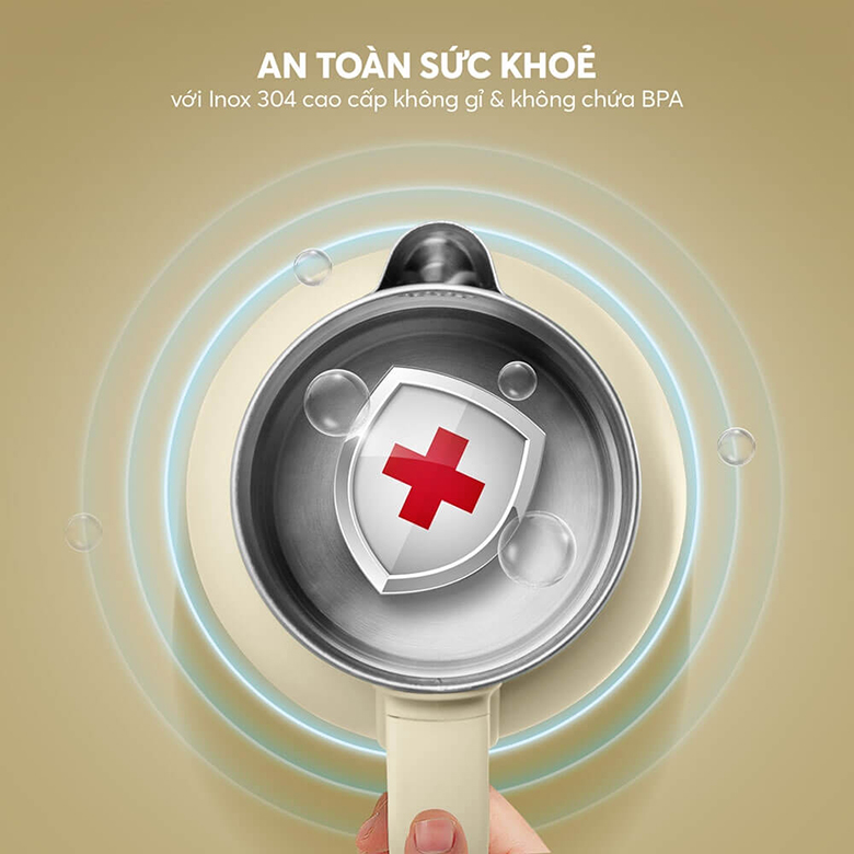 Lòng ấm bằng inox - Ấm siêu tốc Elmich 1.5 lít KEE-8456AW