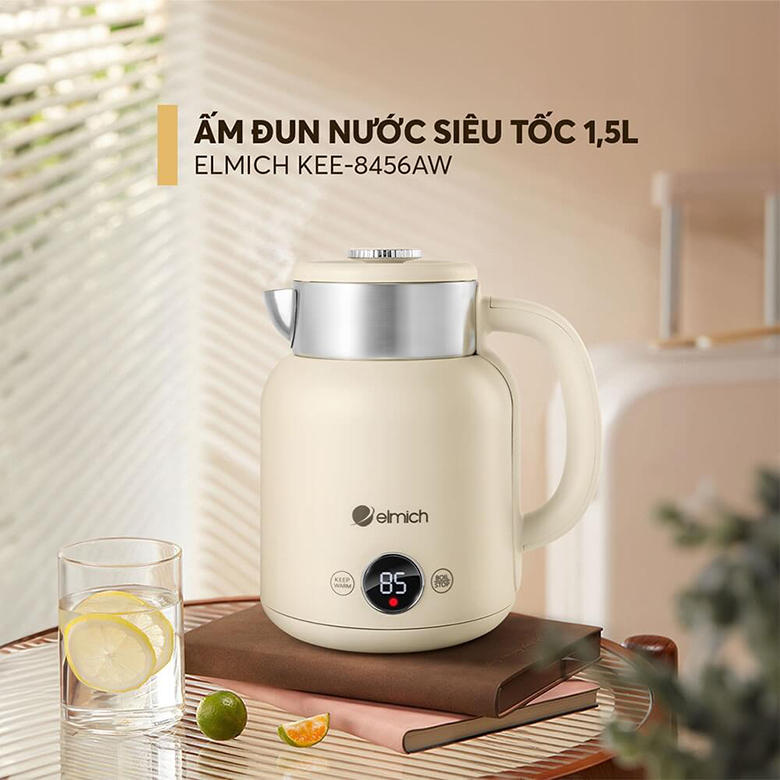 Ấm siêu tốc Elmich 1.5 lít KEE-8456AW