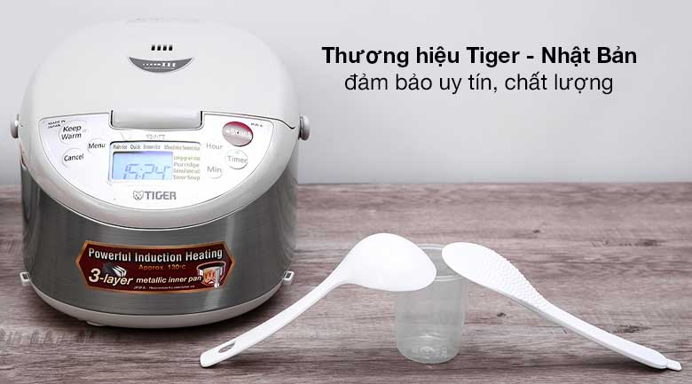 Nồi cơm điện Tiger JKW-A10W 1 lít - Thiết kế hiện đại, sang trọng