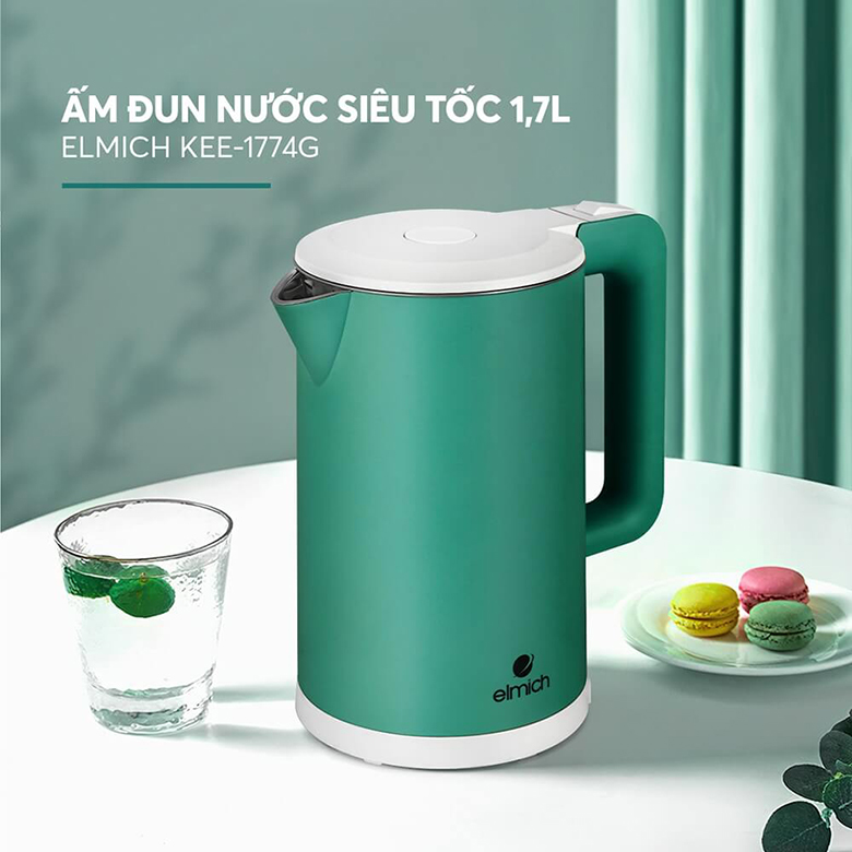 Ấm siêu tốc Elmich 1.7 lít KEE-1774G