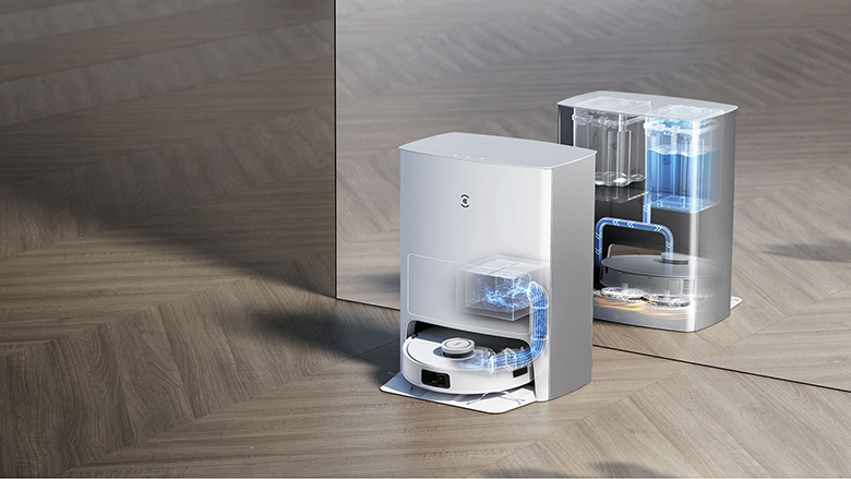 Robot hút bụi lau Deebot T10 OMNI lau 2 trong 1