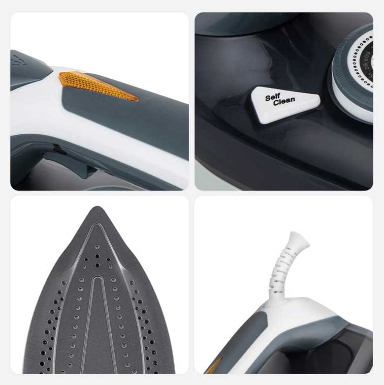 Bàn là hơi nước Elmich SIE-3435 2400W - Tinh xảo trong từng chi tiết