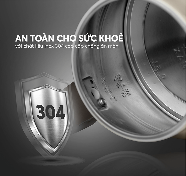 Ấm siêu tốc Elmich 1 lít KEE-1775 lõi inox