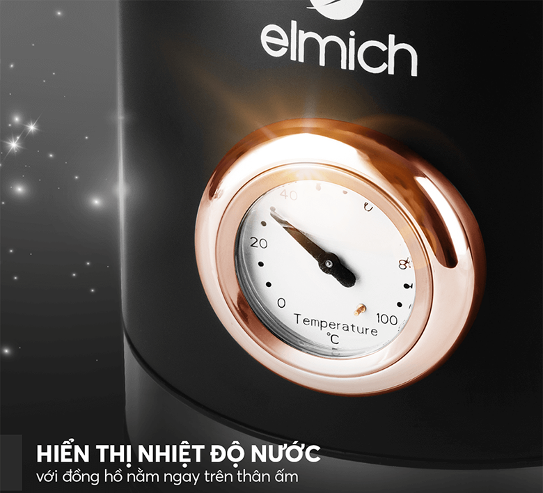 Ấm siêu tốc Elmich 1.7 lít KEE-1777 hiển thi nhiệt độ