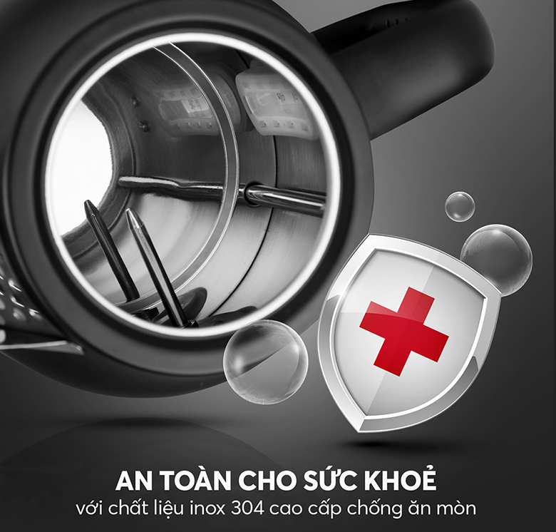 Ấm siêu tốc Elmich 1.7 lít KEE-1777 lõi inox