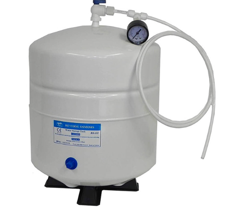 Máy lọc nước bị tắc từ bình áp hết khí nén