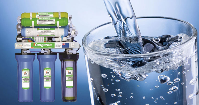 Máy lọc nước 9 lõi Kangaroo không vỏ KG109A-KV