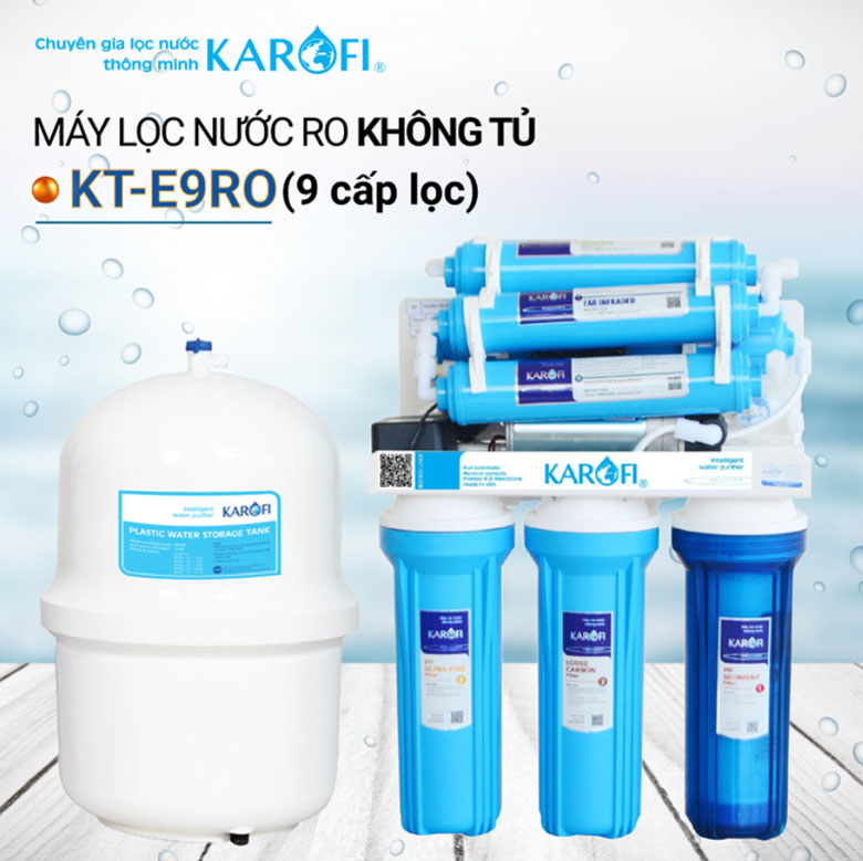 Máy lọc nước Karofi 9 cấp KT-E9RO KV