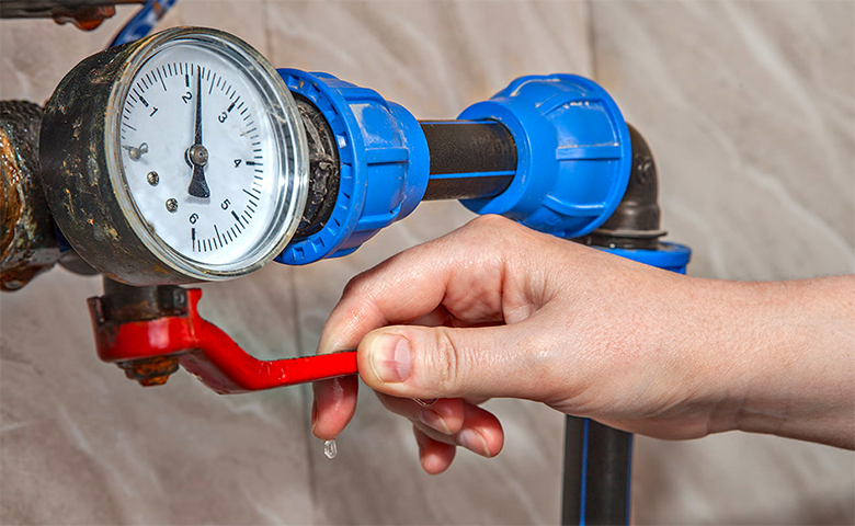 Máy lọc nước có bọt khí do áp lực nước cung cấp bị yếu