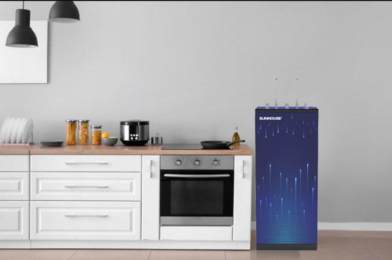 Máy lọc nước 6 triệu RO nóng lạnh Sunhouse SHA76216CK 10 lõi