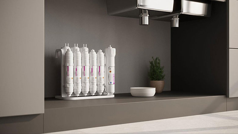 Máy lọc nước 11 lõi RO Mutosi MP-1101 11 lõi: Vị trí