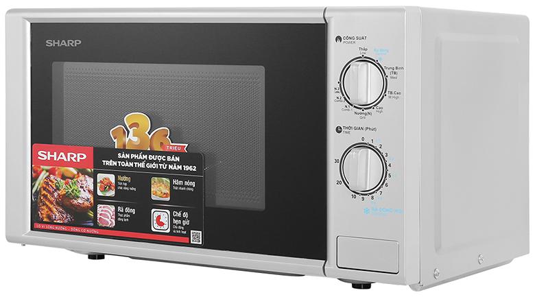 R-G228VN-SL có nướng lò vi sóng Sharp 20l