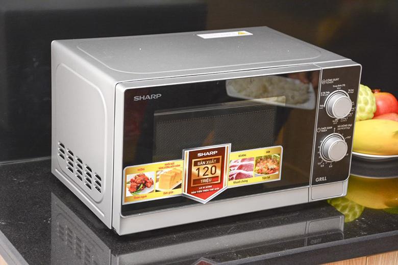 R-G222VN-S lò vi sóng Sharp 20 lít với hình ảnh sắc nét