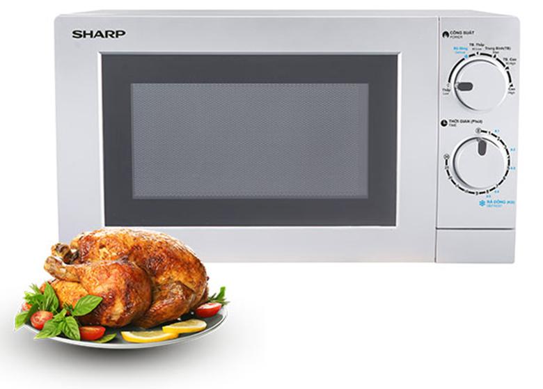 R-207VN-SL lò vi sóng Sharp 20l những thông tin cơ bản về sản phẩm	