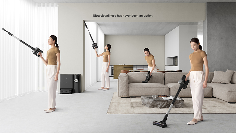 Robot hút bụi lau nhà Ecovacs DEEBOT X2 COMBO kèm máy hút cầm tay