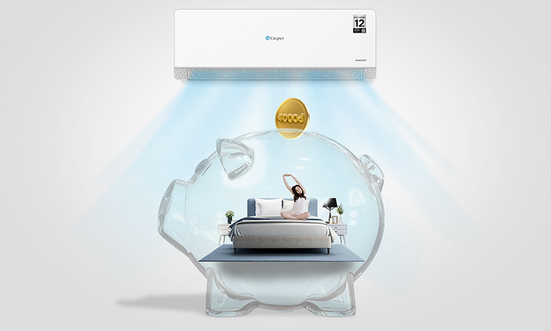 Máy lạnh Casper có tốn điện không? Dùng công nghệ Inverter