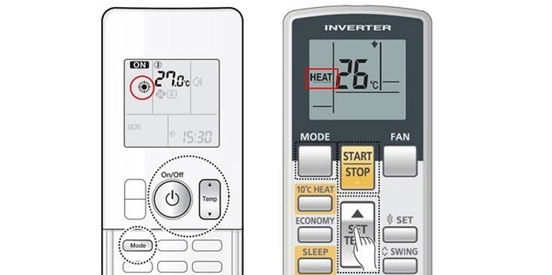 Điều hoà có sưởi ấm không: Cách bật chế độ khi chưa bật sẵn 