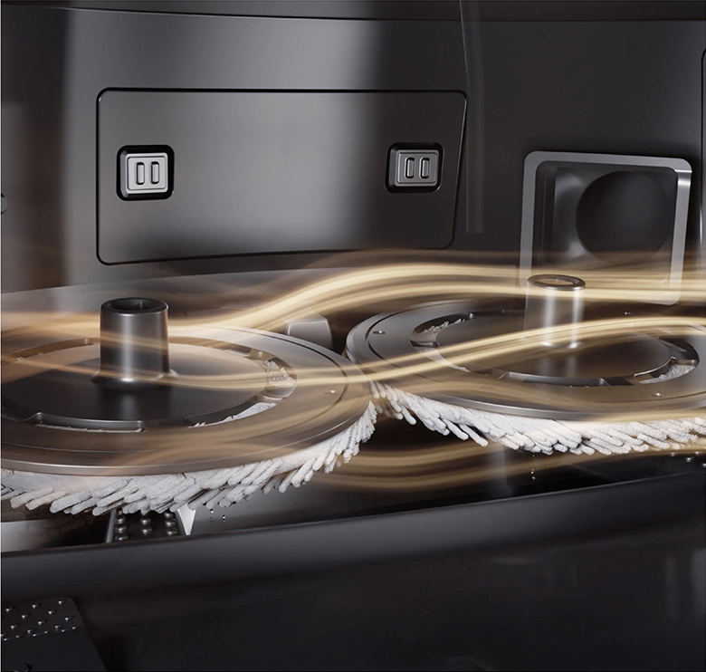 Deebot X1 OMNI sấy khí nóng