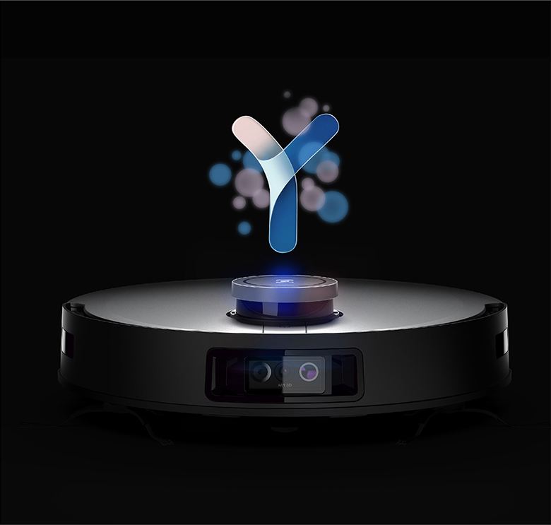 Robot hút bụi thông minh ECOVACS DEEBOT X1 OMNI trợ lý giọng nói