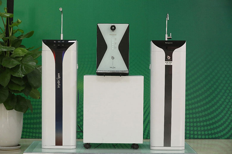 tầm 5 triệu nên mua máy lọc nước nào: Máy lọc nước Slim Hydrogen Kangaroo ion kiềm KG100ES1 5 lõi