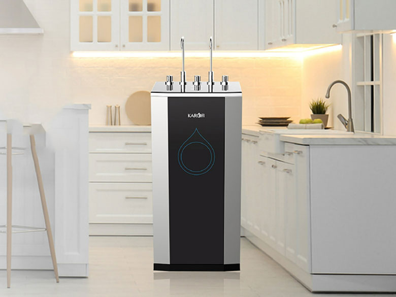 Máy lọc nước Karofi giá bao nhiêu: Máy lọc nước RO nóng lạnh Karofi KAD-D50 10 lõi
