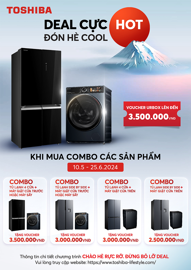 Chào hè rực rỡ, đừng bỏ lỡ deal